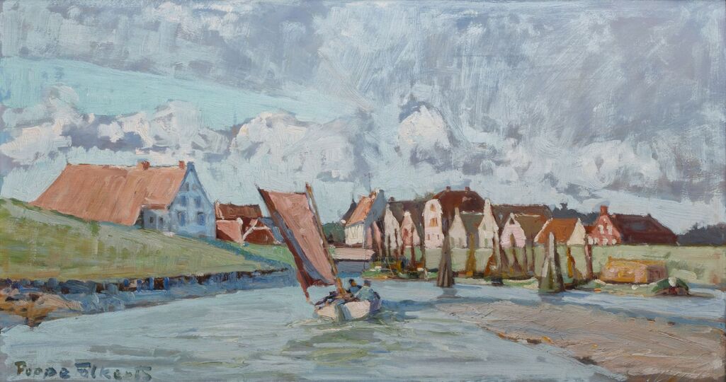 Greetsiel in the morning