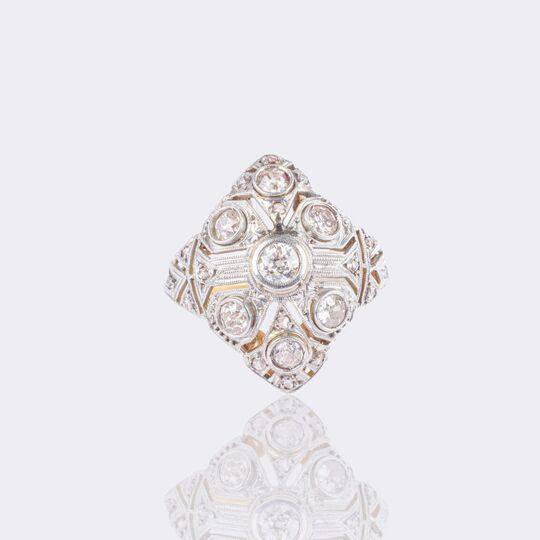 Art-déco Diamond Ring