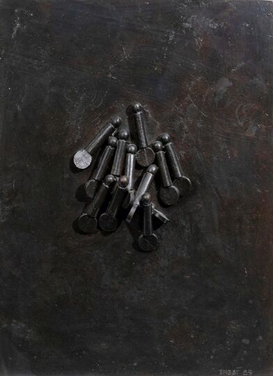 A Relief 'Monocyclists - minor chaos'