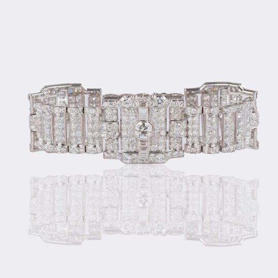 Splendid, highcarat Diamond Bracelet