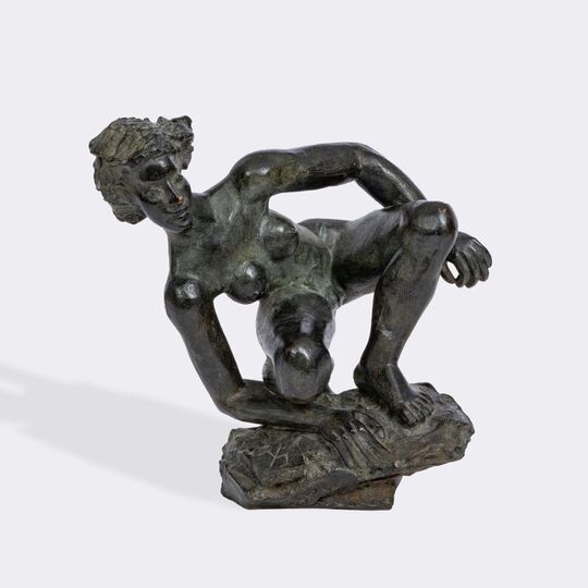 Eva (Crouching Female Nude)