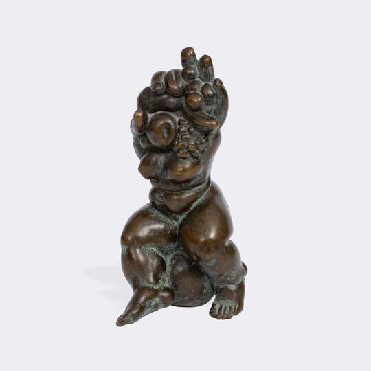 A Female Fruit Vendor