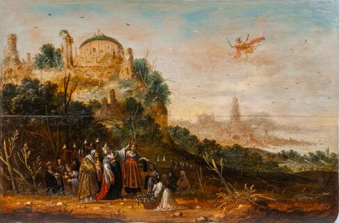 Merkur erblickt Herse