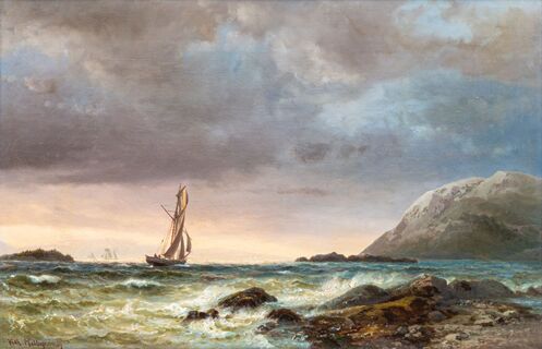 Christianiafjord im Abendlicht