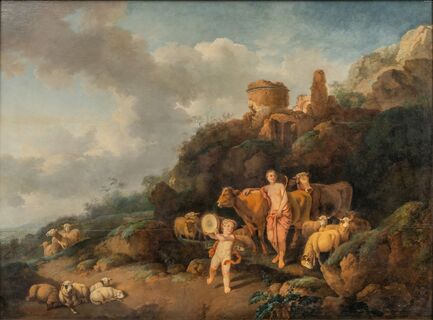 Bukolische Landschaft