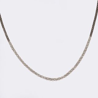 Diamond Rivière Necklace