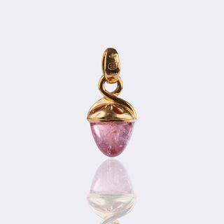 'Mikado Bouquet' Pendant with Pink Tourmaline