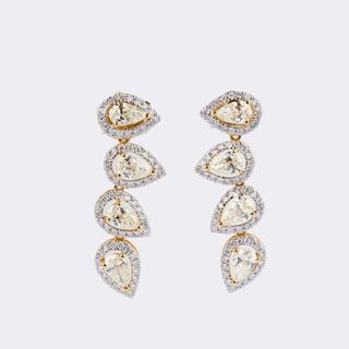 Pair of Diamond Earrings
