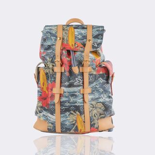 Backpack Christopher MM 'Monogram Surfin' Navy'