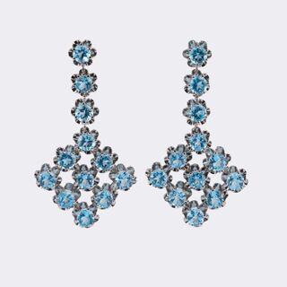 Pair of Topaz Earpendants