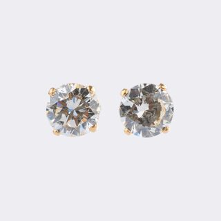 Pair of Solitaire Earstuds