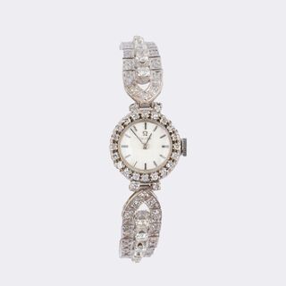 Vintage Ladies' Wristwatch with Diamonds