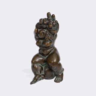 A Female Fruit Vendor