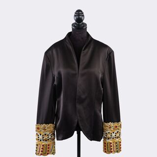 Vintage Blazer With Brocade Embroidery