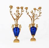A Pair Napoleon III Vase Decorations