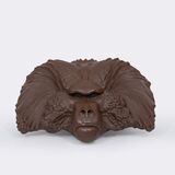 An Impressive Baboon Mask - image 1