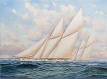 The Germania and the Meteor