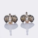 Pair of Cufflinks 'Elephant'