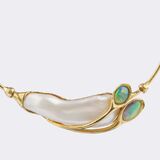 Pearl Opal Necklace - image 2