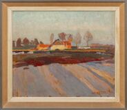 Farm house in Worpswede Landscape - image 2