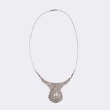 Fin de siècle Necklace with antique Diamonds - image 2