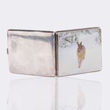 Cigarette Case with painting 'Rabbit' - image 2