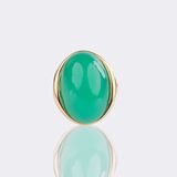 Chrysoprase Ring - image 1