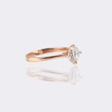 Diamond Solitaire Ring - image 2