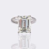 Highcarat Emerald Cut Diamond Ring - image 1
