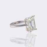 Highcarat Emerald Cut Diamond Ring - image 3