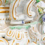 A Large Ceiling Chandelier with Canaries - image 2