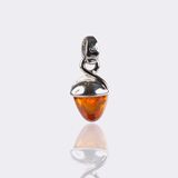 'Mikado Bouquet' Pendant with Mandarin Garnet