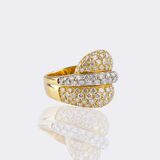 Bicolor Diamond Ring - image 2