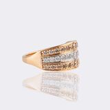 Two-Tone Diamond Ring - image 2