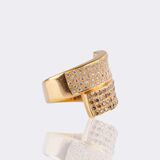 Two-Tone Fancy Diamond Ring - image 2