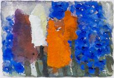 Tulips and forget-me-nots - image 1