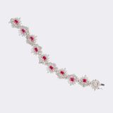 High-Carat Ruby Diamond Bracelet - image 2