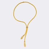 Long goldnecklace with Serpent-heads - image 1