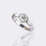 Solitaire Diamond Ring - image 3