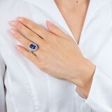 Fine Tanzanite Diamond Ring - image 4
