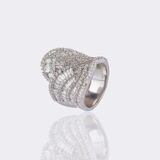 Highcarat Diamond Cocktail Ring - image 3