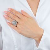 Highcarat Diamond Cocktail Ring - image 4