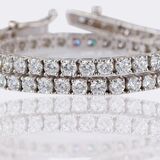 Fine Riviére Diamond Bracelet - image 3