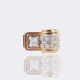 Art-déco Diamond Ring - image 1