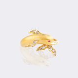 Diamond Ring 'Dolphin' - image 1