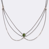 Multi-Row Tourmaline Necklace - image 1