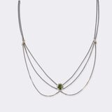 Multi-Row Tourmaline Necklace - image 3