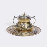 A Significant Charles II Porringer on Stand, formerly a gift from Albert Edward, Prince of Wales - image 1