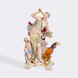 A Rare Five-piece Set of 'Allegories of the 5 Senses' - image 4