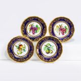 A Set of 4 Splendid Plates with fruits - image 1